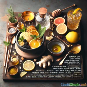 Steel City Gold: イギリス産ジンとエール・フィズ