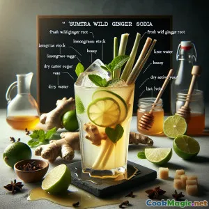 Sumatra Wild Ginger Soda: A Sparkling Exotic Refreshment