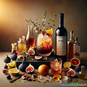 Sundown Fig Shiraz : Cocktail de Vin d'Été Parfait