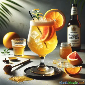 Rafraîchissant Kristallweizen Citré au Soleil