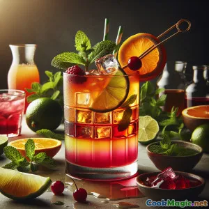 Seruput Surfer Matahari Terbenam – Mocktail Inggris yang Menyegarkan