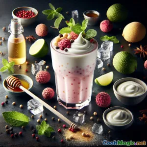 Ostry i Orzeźwiający Smoothie z Liczi i Pieprzem Syczuan