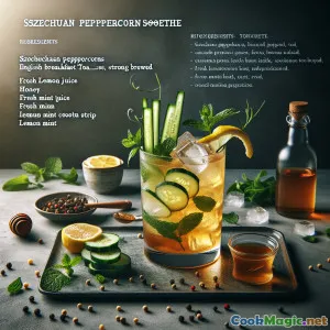 Szechuan Peppercorn Soothe: Fizzy Comfort with a Kick