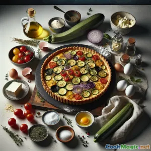 Summer Provencal Vegetable Tart