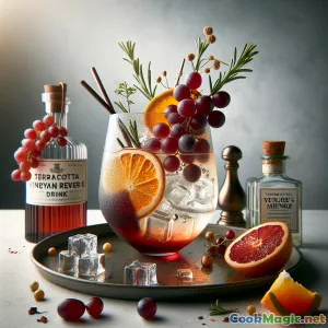 Terrakotta-Weinberg-Träumerei-Cocktail