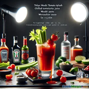 Tokyo Wasabi Tomato Splash – A Fiery English Fusion
