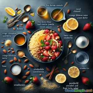 Trapani Almond Couscous Jewels Delight