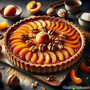 瓦莱州阿尔卑斯风味杏子核桃塔