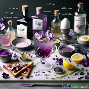 Versailles Violet Toast: A Dreamy Floral English Sip