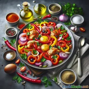 Куриный паприкаш по-воеводински с нокедли