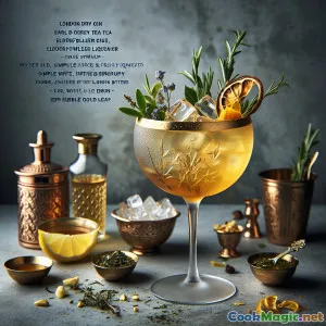 Wall Street Wiseman: Earl Grey Gin Financial Fizz