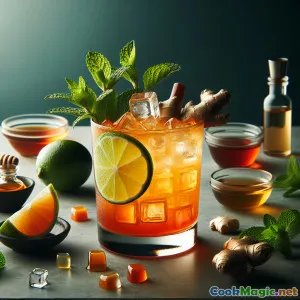 Würziger Westküsten-Erfrischungs-Cocktail