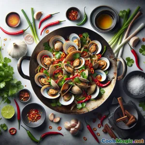 Vôngflex Clams Fritos com Molho de Pimenta XO Picante