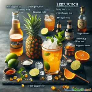 Refrescante Ponche de Cerveza Vibes del Patio para Reuniones Veraniegas